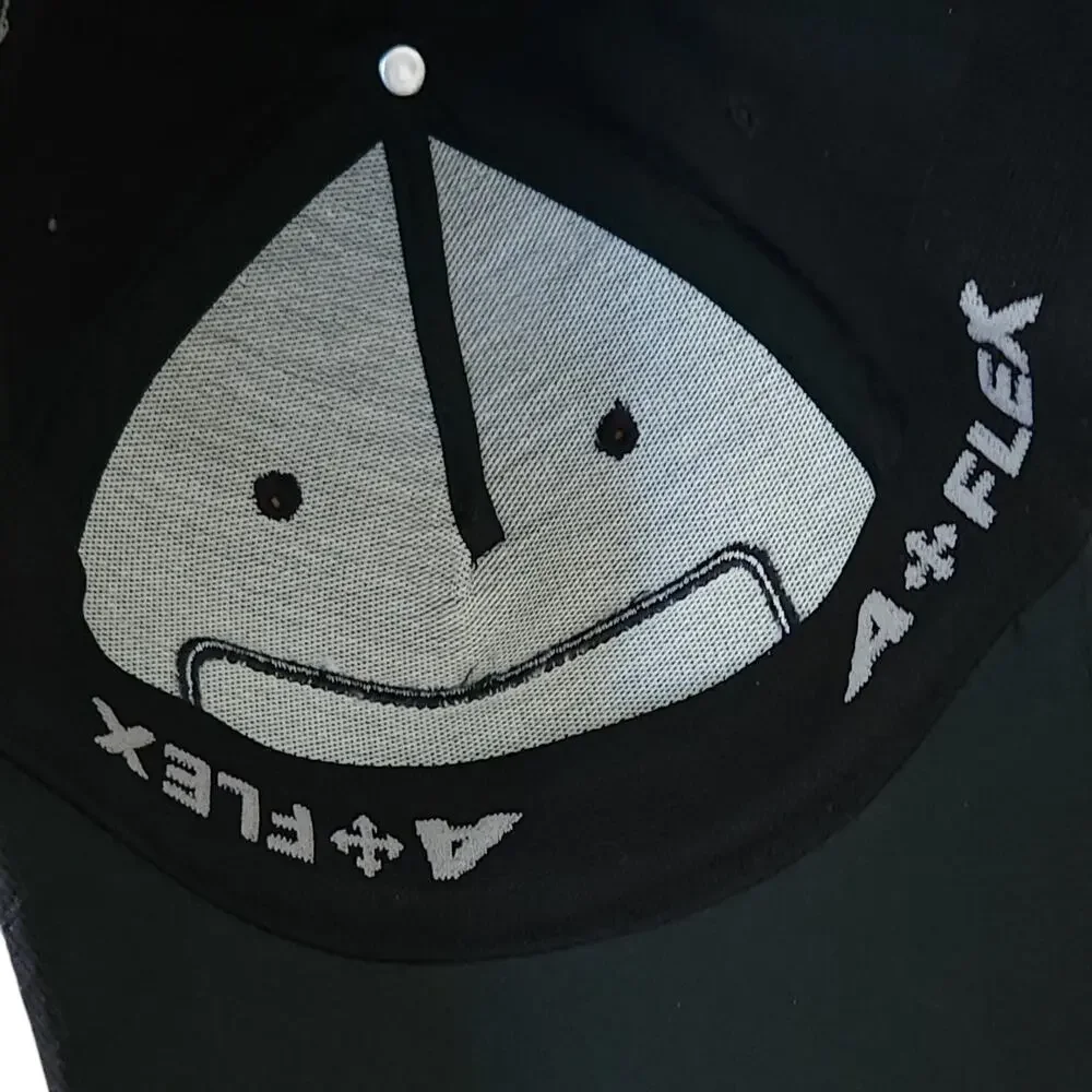 DIRTBAG Clothing Wear It 'Til It Stinks baseball cap black Flex Fit hat OS NEW - Picture 5 of 7